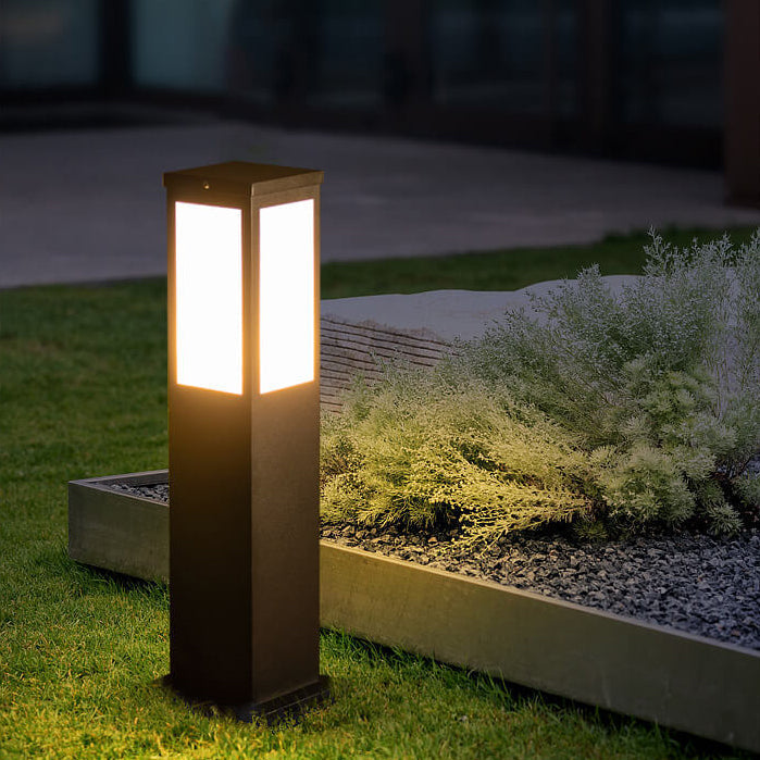Buitenlamp Sokkel — ijzer en acryl, IP65 — afbeelding 4