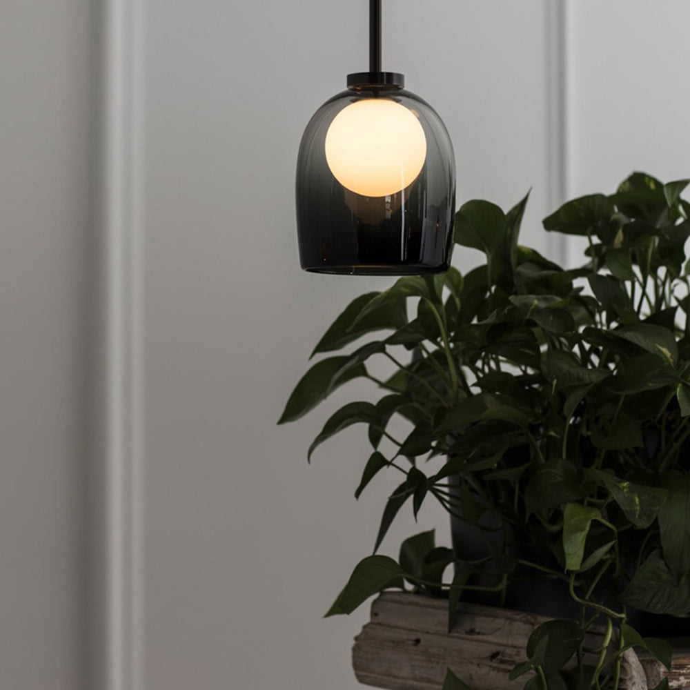 Hanglamp Rookglas — helder of rookgrijs, fitting G9 — afbeelding 2