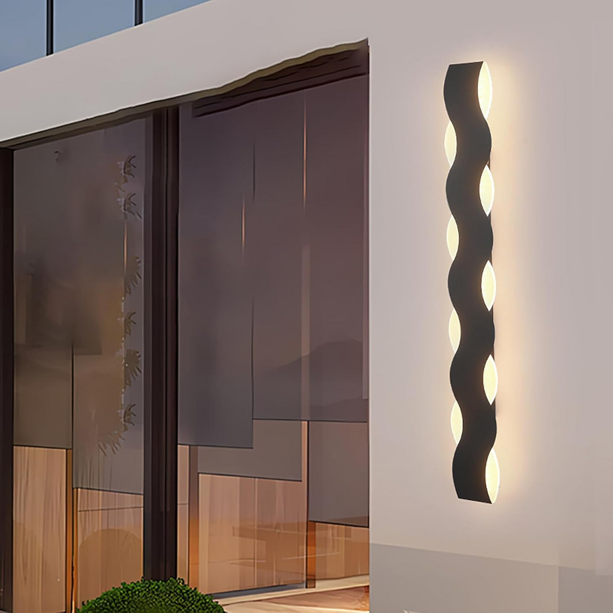 Buitenwandlamp Golf — IP65, licht op en neer — afbeelding 5