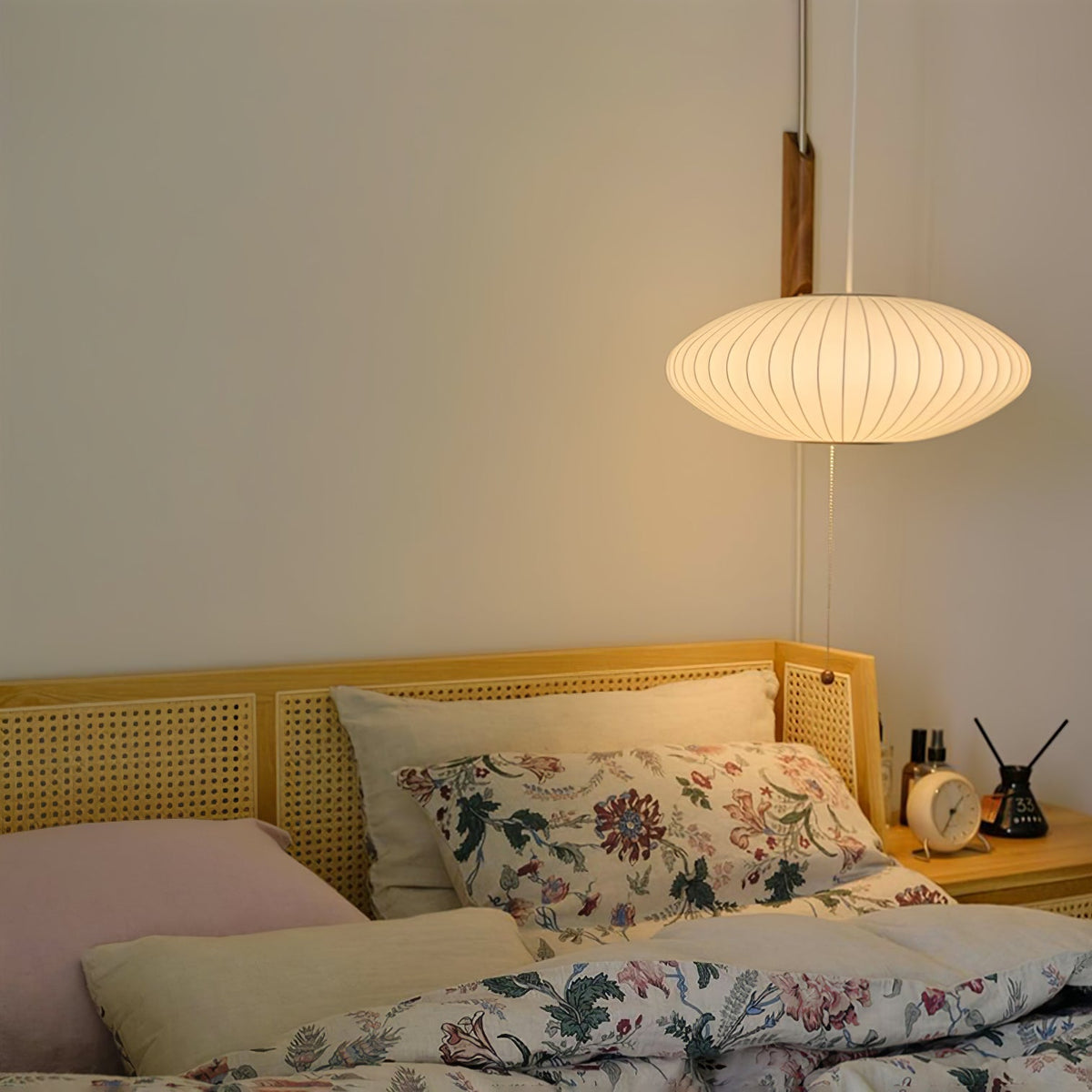 Wandlamp Nelson — notenhout, staal en metaal — afbeelding 4