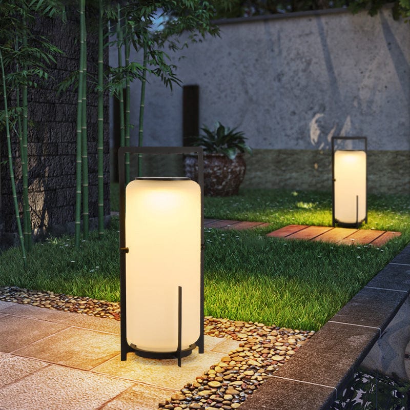 Buitenlamp Terras — zonne-energie, roestvrij staal — afbeelding 3