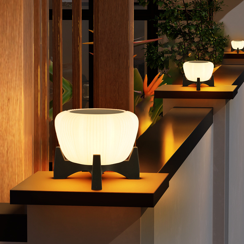 Buitenlamp Pad — zonne-energie, IP65, warm licht — afbeelding 3