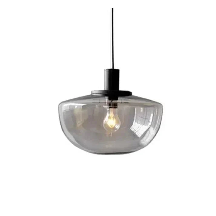 Hanglamp Glazen Bol — metaal en glas, 22 of 35 cm — afbeelding 5