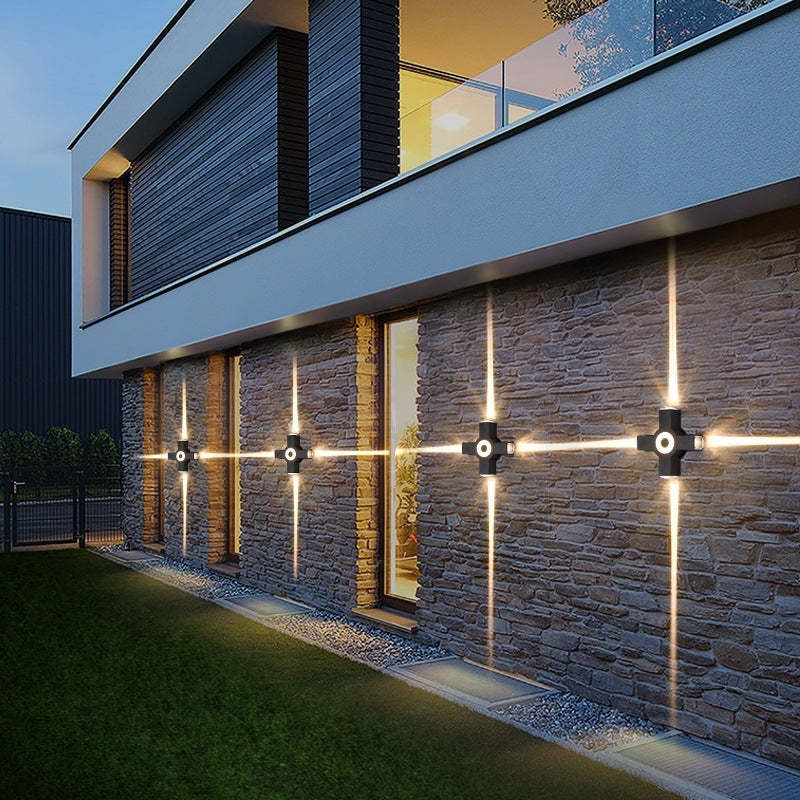Buitenwandlamp Kruis — IP65, 2, 3 of 4 lichtpunten — afbeelding 4