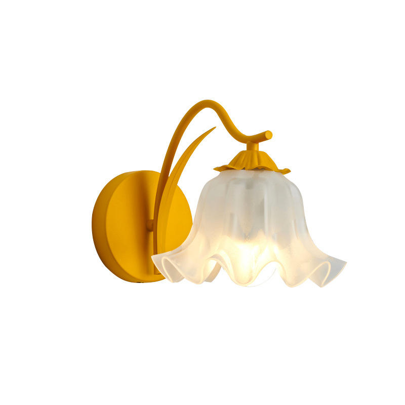 Wandlamp Lelietje — metaal en acryl, drie kleuren — afbeelding 3