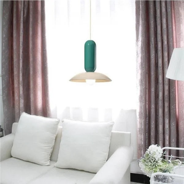 Hanglamp Frisbee — metalen schijf, twee maten — afbeelding 4