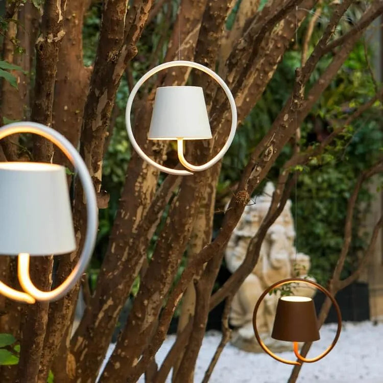 Hanglamp Ring — oplaadbaar, IP54, traploos dimbaar — afbeelding 2
