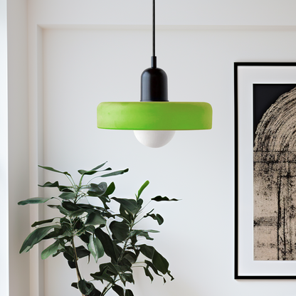 Hanglamp Bauhaus — gekleurd glas, fitting G9 — afbeelding 5