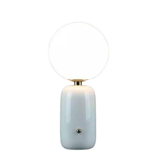 Tafellamp Raiso — glas en aluminium, fitting G9 — afbeelding 4