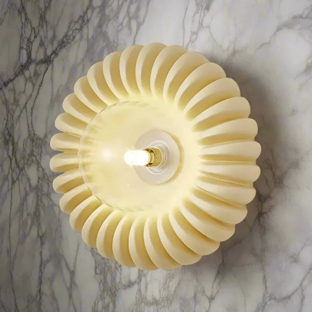 Wandlamp Hars Sculptuur — fitting G9, voor de slaapkamer — afbeelding 1