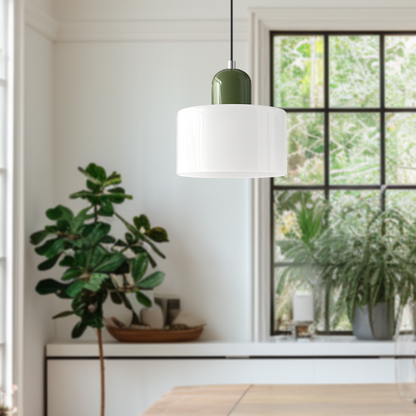 Hanglamp Bauhaus Bol — glas, fitting E27, 15 cm — afbeelding 5