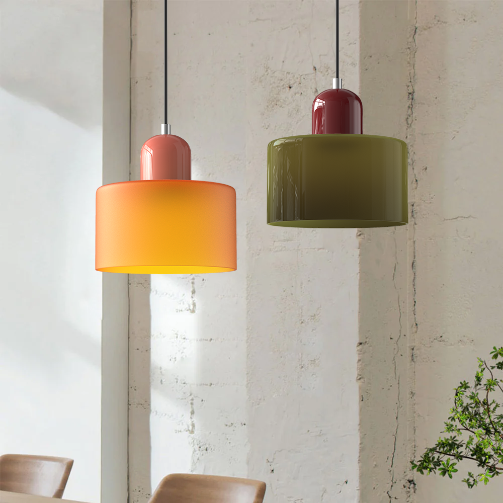 Hanglamp Bauhaus Bol — glas, fitting E27, 15 cm — afbeelding 1