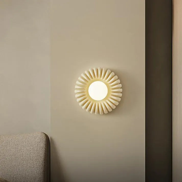 Wandlamp Hars Sculptuur — fitting G9, voor de slaapkamer — afbeelding 2