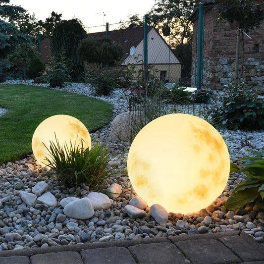 Buitenlamp Maan — led, bekabeld, 20 tot 50 cm — afbeelding 1