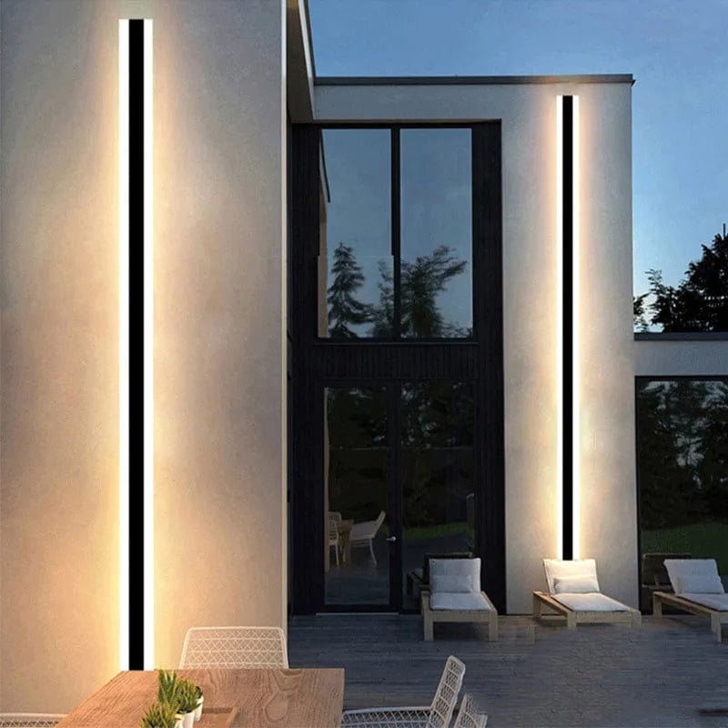 Wandlamp Streep — aluminium en acryl, IP65 — afbeelding 5