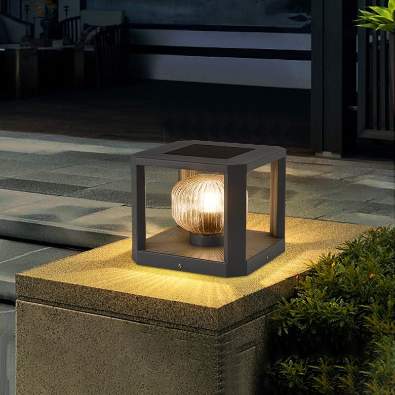 Buitenlamp Lume — staal, zonne-energie, IP65 — afbeelding 2