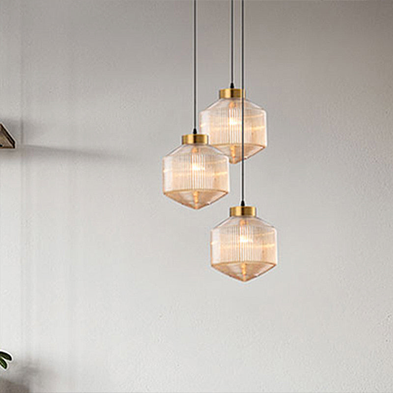Hanglamp Trommel — glas, fitting E27, Ø 25 cm — afbeelding 4