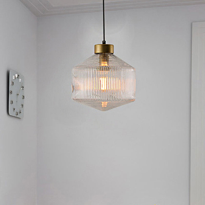 Hanglamp Trommel — glas, fitting E27, Ø 25 cm — afbeelding 3