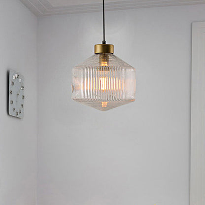 Hanglamp Trommel — glas, fitting E27, Ø 25 cm — afbeelding 3