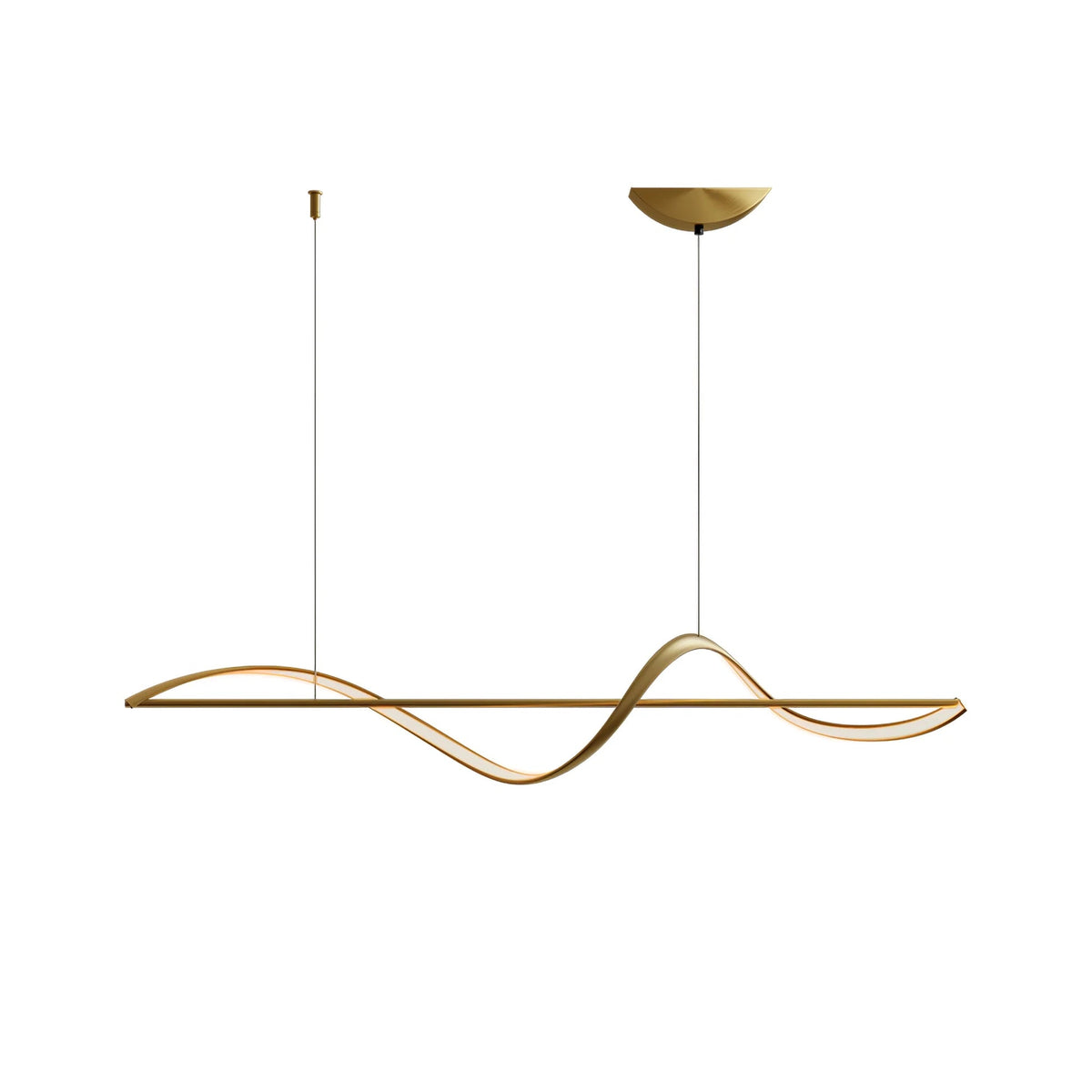 Hanglamp Louise — golvende lijn, 120 of 140 cm — afbeelding 1
