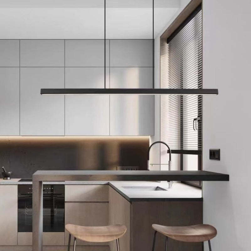 Hanglamp Lineair — metaal en acryl, vier lengtes — afbeelding 12