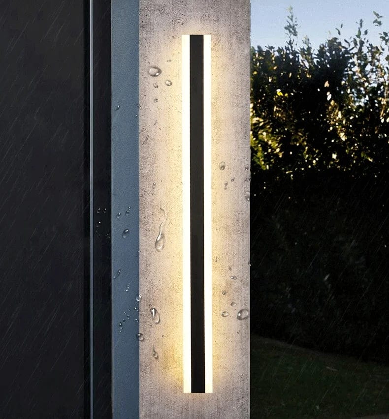 Wandlamp Streep — aluminium en acryl, IP65 — afbeelding 3