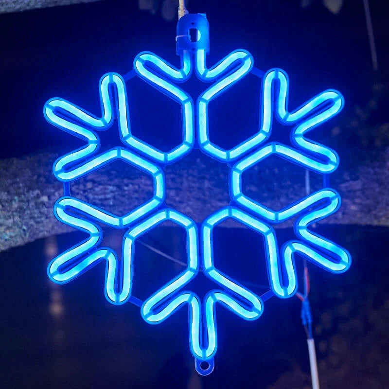 Buitenlamp Sneeuwvlok — koperdraad, Ø 38 cm, IP65 — afbeelding 4