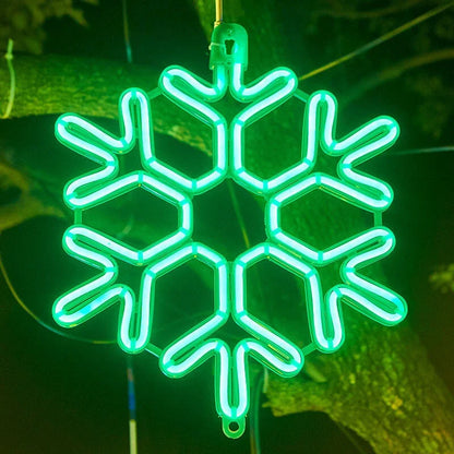 Buitenlamp Sneeuwvlok — koperdraad, Ø 38 cm, IP65 — afbeelding 5