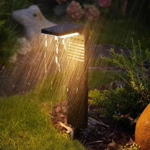 Buitenlamp Lavie — op zonne-energie, IP64, 41 cm — afbeelding 2