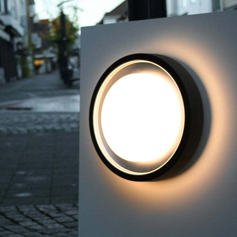 Buitenlamp Cirkel — IP65, voor wand en plafond — afbeelding 1