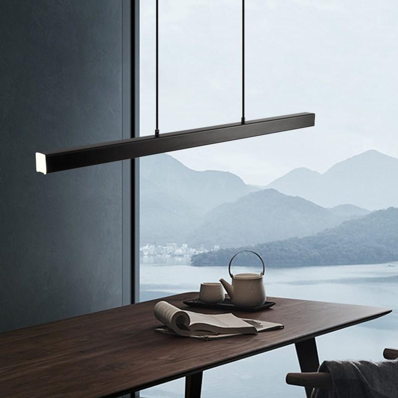 Hanglamp Lineair — metaal en acryl, vier lengtes — afbeelding 4