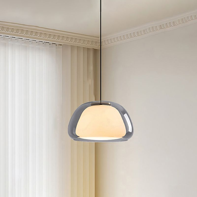 Hanglamp Melkglas Rond — 25 of 39 cm, met diffuser — afbeelding 3