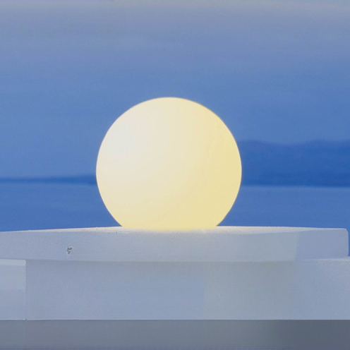 Buitenlamp Bolvorm — zonne-energie, IP65, zes maten — afbeelding 4