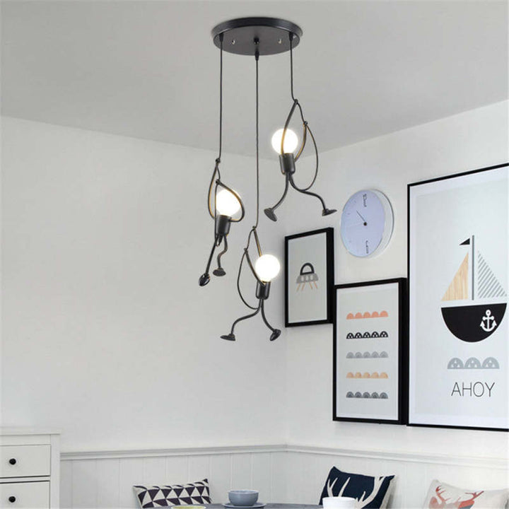 Hanglamp Poppetje — speels ontwerp voor kinderkamers — afbeelding 3