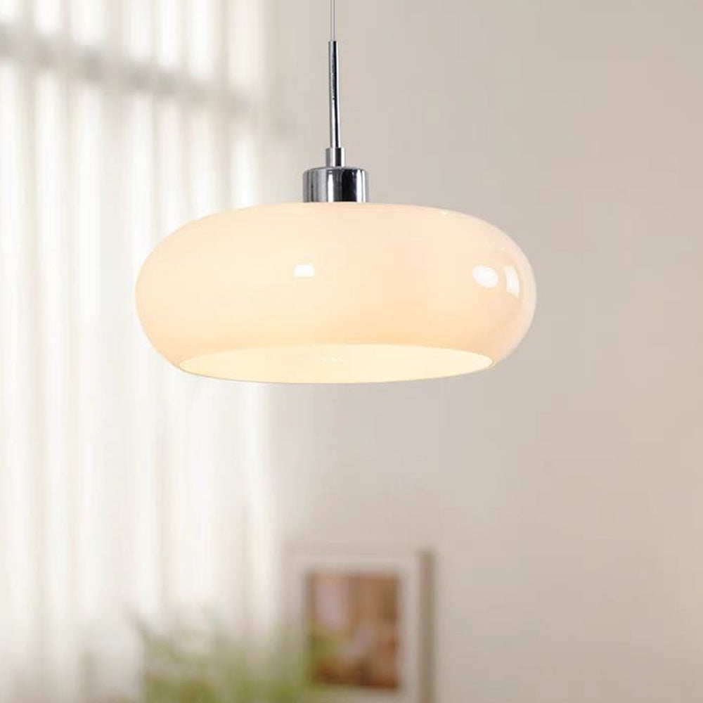 Hanglamp Hailie — glazen kap van 28 cm, dimbaar — afbeelding 1