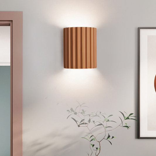 Wandlamp Halfrond — hars, twee fittingen G9 — afbeelding 1