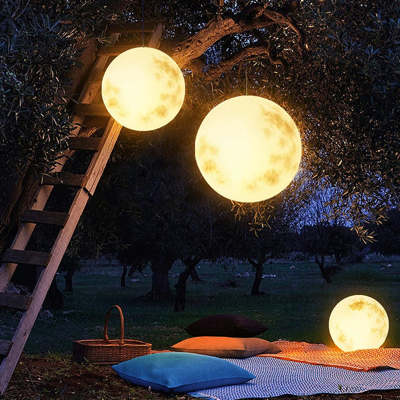 Buitenlamp Maan — led, bekabeld, 20 tot 50 cm — afbeelding 2