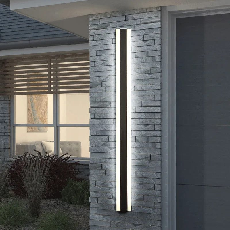 Wandlamp Streep — aluminium en acryl, IP65 — afbeelding 8