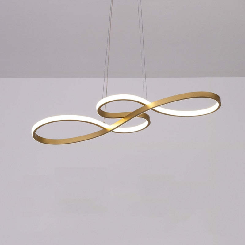 Hanglamp Noot — metaal en acryl, twee lengtes — afbeelding 1