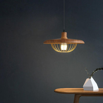 Hanglamp Houtnerf — aluminium, 45 cm doorsnede — afbeelding 7