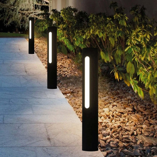 Buitenlamp Staaf — metaal en acryl, 40 of 70 cm — afbeelding 1