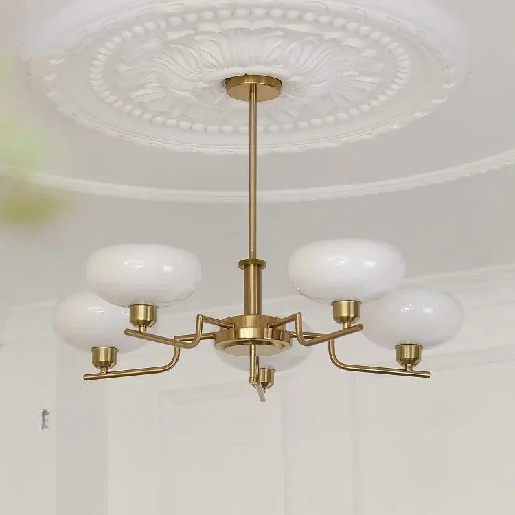 Kroonluchter Bauhaus — smeedijzer, fitting E27 — afbeelding 7