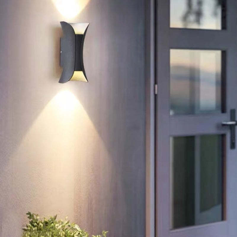 Buitenwandlamp Blok — metaal en acryl, 6 tot 30 W — afbeelding 2