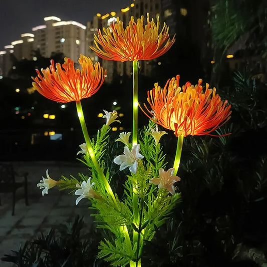 Buitenlamp Bloemtakken — roestvrij staal, 75 cm — afbeelding 1