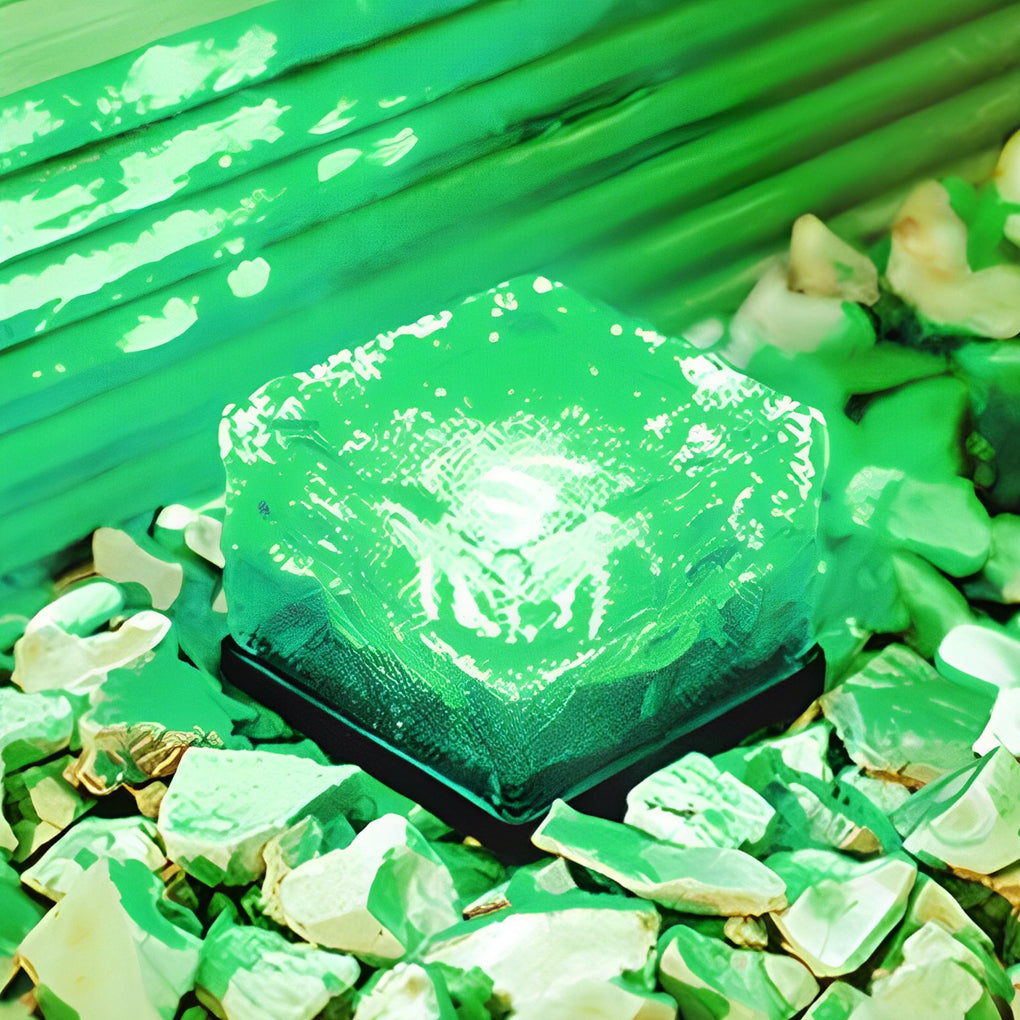Buitenlamp Kubus — op zonne-energie, 7,1 cm breed — afbeelding 4