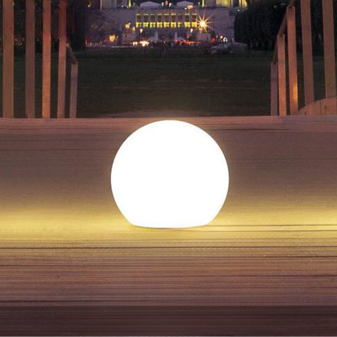 Buitenlamp Bolvorm — zonne-energie, IP65, zes maten — afbeelding 3