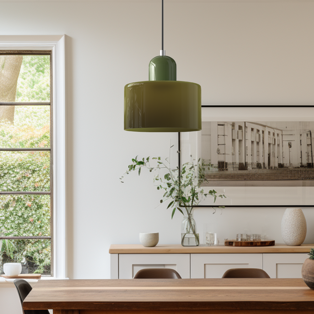 Hanglamp Bauhaus Bol — glas, fitting E27, 15 cm — afbeelding 3