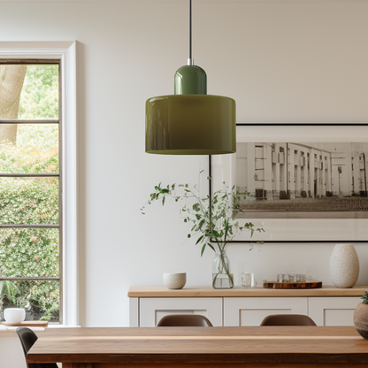 Hanglamp Bauhaus Bol — glas, fitting E27, 15 cm — afbeelding 3