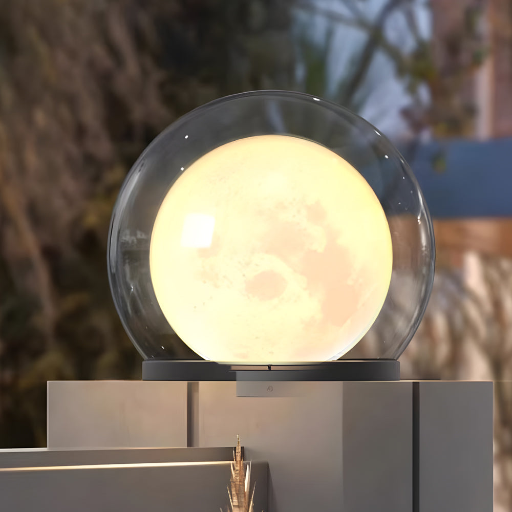 Buitenlamp Bol — roestvrij staal, IP65, vier maten — afbeelding 1
