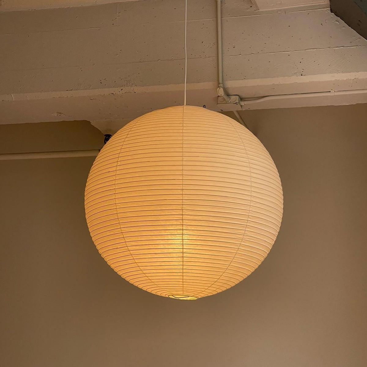 Hanglamp Papierlantaarn — katoenpapier, fitting E27 — afbeelding 3